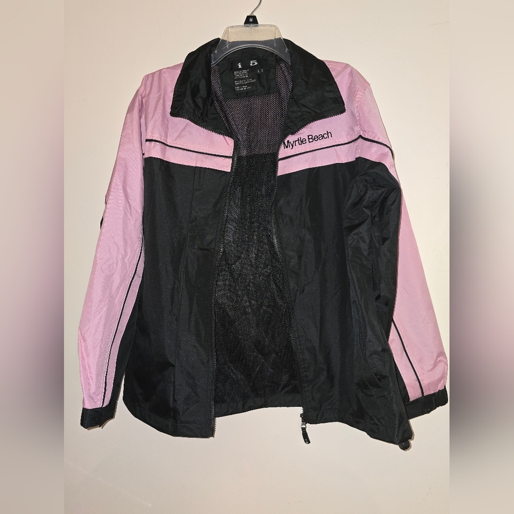 🐹Pink & Black "Myrtle Beach" Jacket (Large)